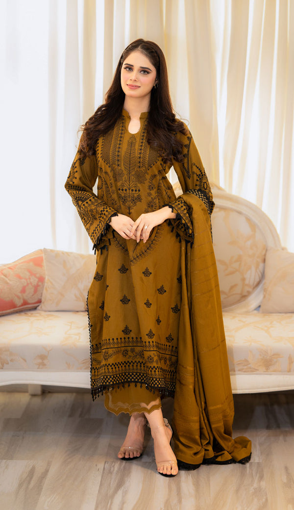 HB PRET Ghazal Embroidered 3PC