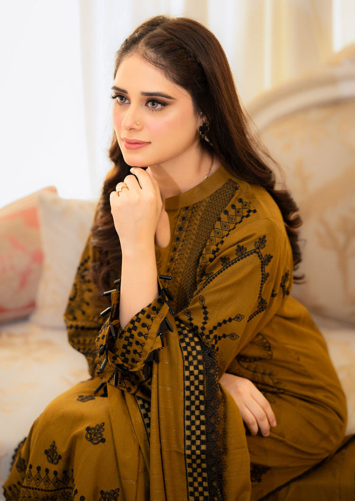 HB PRET Ghazal Embroidered 3PC